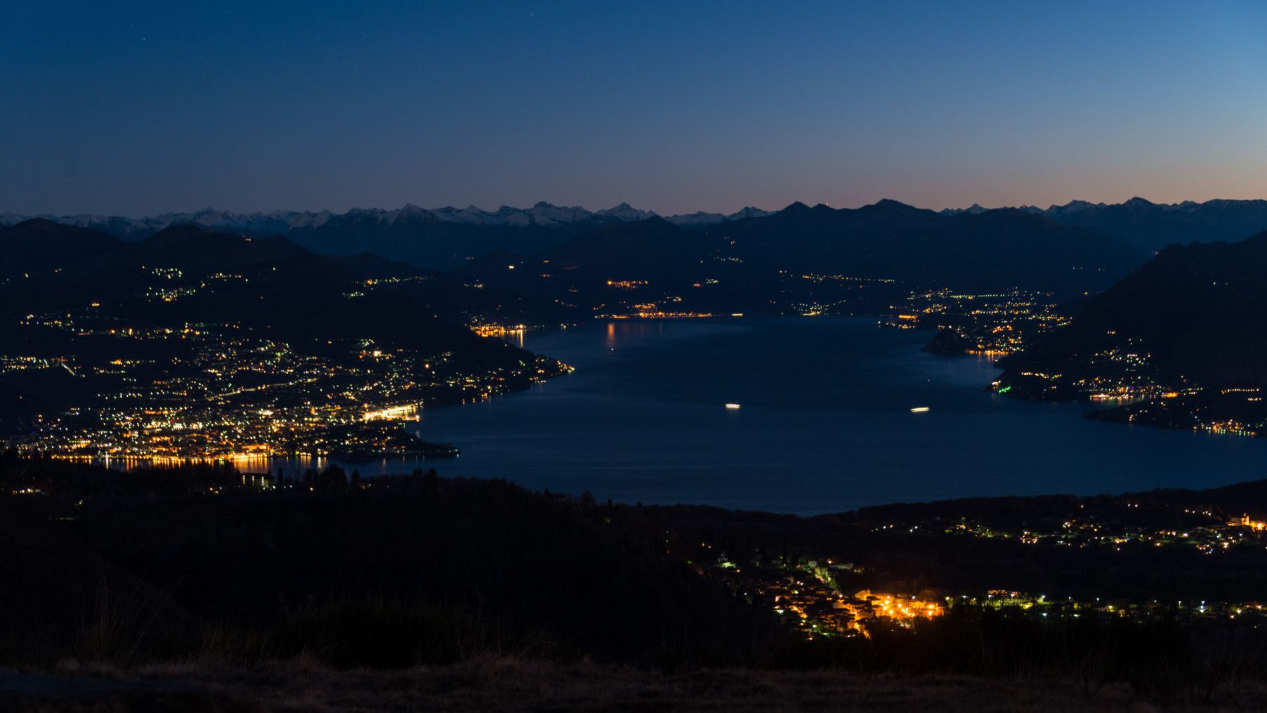 Lago Maggiore by Night